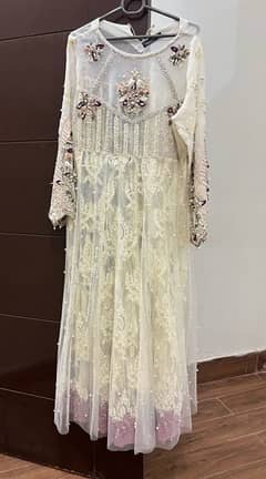 Off white Maxi from Pakistan Fashion Lounge L-XL