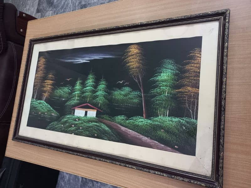 Painting Scenery Wall Hanging Frame 0