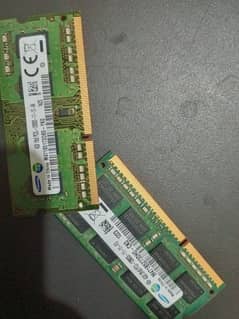 500 GB 2.5 inch HDD and 2 x 4 GB Samsung SODIMM Laptop RAM