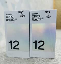 reno12 5g 12/512 Box pack Available Silver