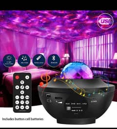 Galaxy sky night Projector with music Bluetooth speaker