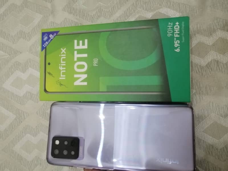 Infinix note 10 pro 8/128 3