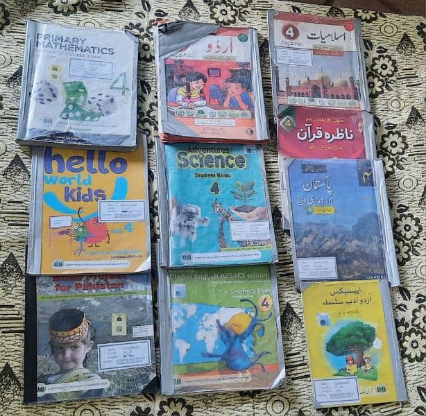 class 4 books of aps 0