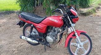 Suzuki 110S Red