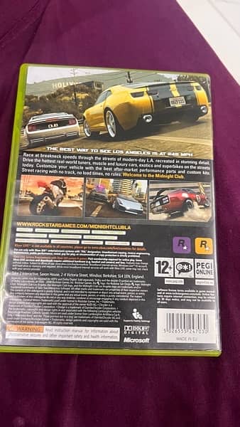 Xbox 360 los angle car game please buy 3