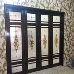 aluminium window - glass work -partition - cabine