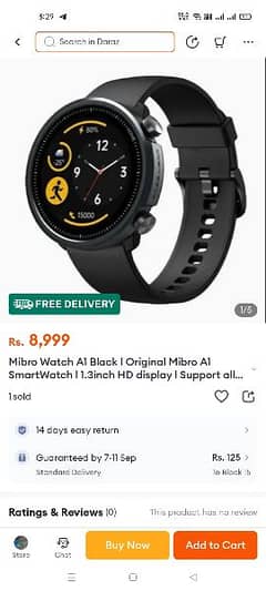 Xiaomi mibro A1 Smart watch