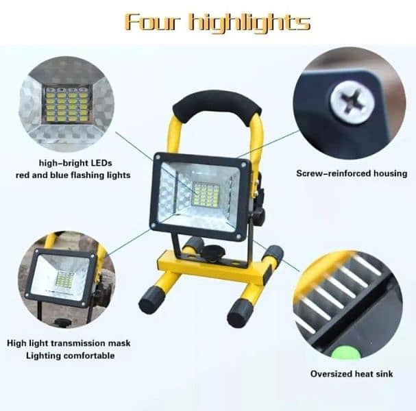 Rechargeable Led Work Light 4