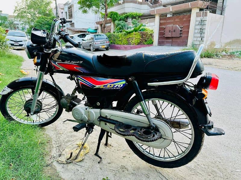 Honda CD 70 model 2018 5