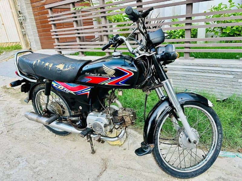 Honda CD 70 model 2018 6