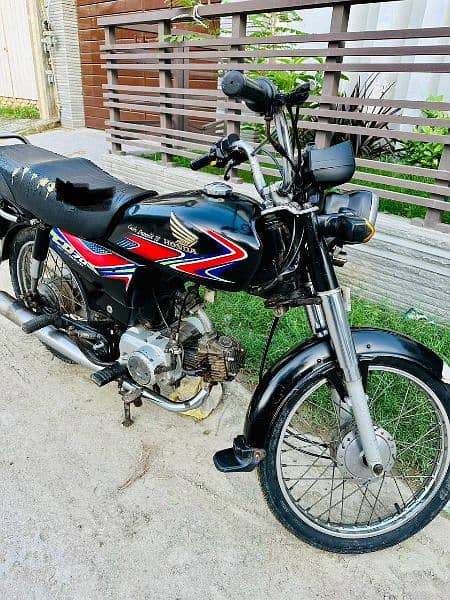 Honda CD 70 model 2018 7