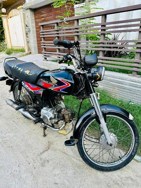 Honda CD 70 model 2018 8