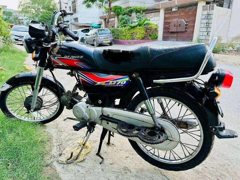 Honda CD 70 model 2018 15