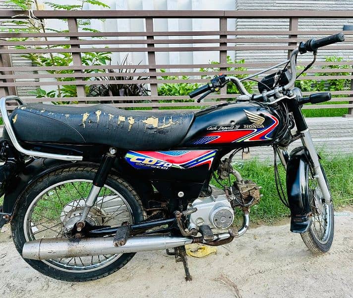 Honda CD 70 model 2018 16