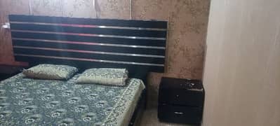 Bed Set/Wooden Bed set/side table/Dressing/Furniture