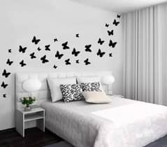 Set  of 60,3D butterfly wall decorations