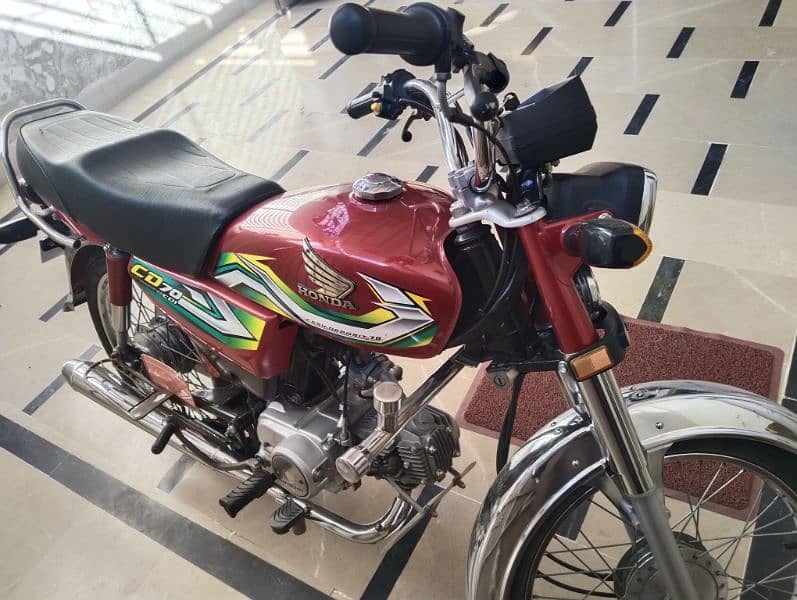 Honda CD 70 cc model 2023 1