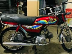 Honda CD 70 for sale 21 model