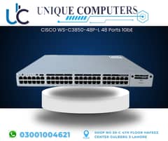 CISCO WS-C3850-48P-L 48 Ports 1GbE 0