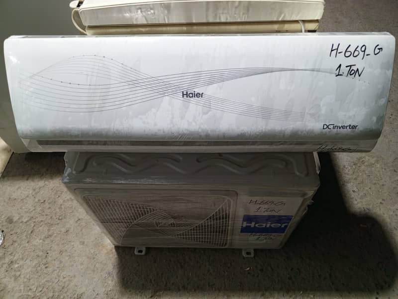 HAier 1 ton dc inverter H669G (0306=4462/443) loveely set 2