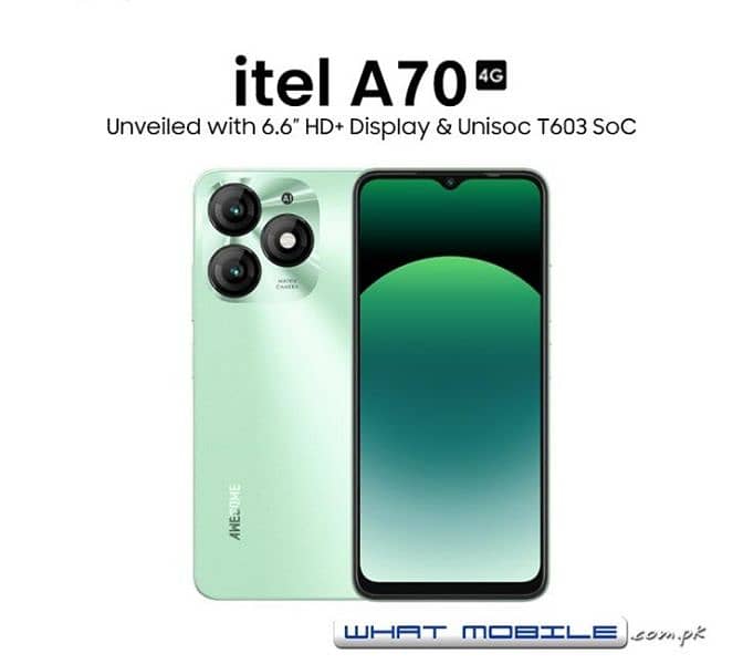 ITEL A70 PRO 0