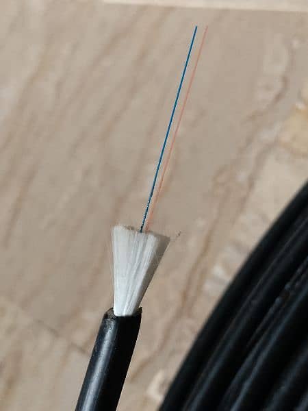 2 core optics fiber wire 1