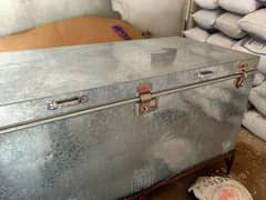 NEW IRON TRUNK ( Peti ) WITH HEAVY MATERIEL