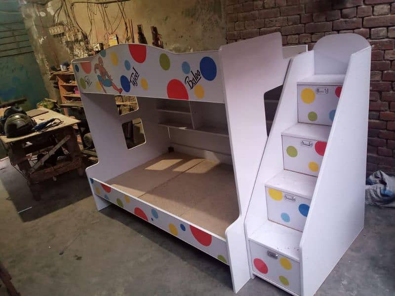 Double Bunk Beds For Kid's 4