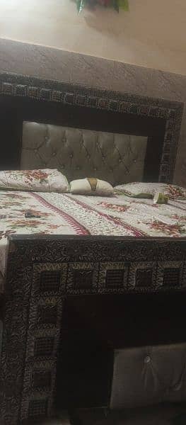 wooden bed for sale in cheap price 1