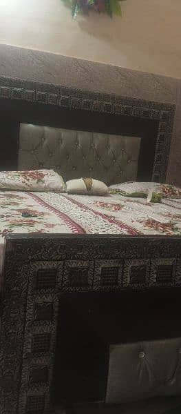 wooden bed for sale in cheap price 2