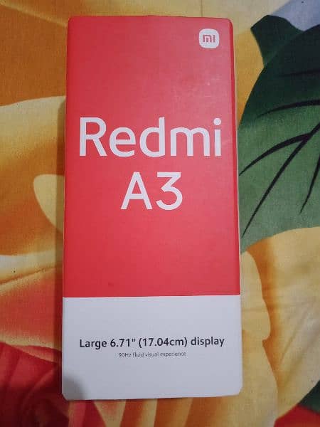 Xiaomi Redmi A3 , 4gb  ram /128gb storage , 1 year warranty for sale 1