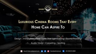 Complete Luxurious Home Cinema Installation Services 0