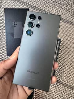 S24 Ultra 256 GB (With Box and Unused Accessories)