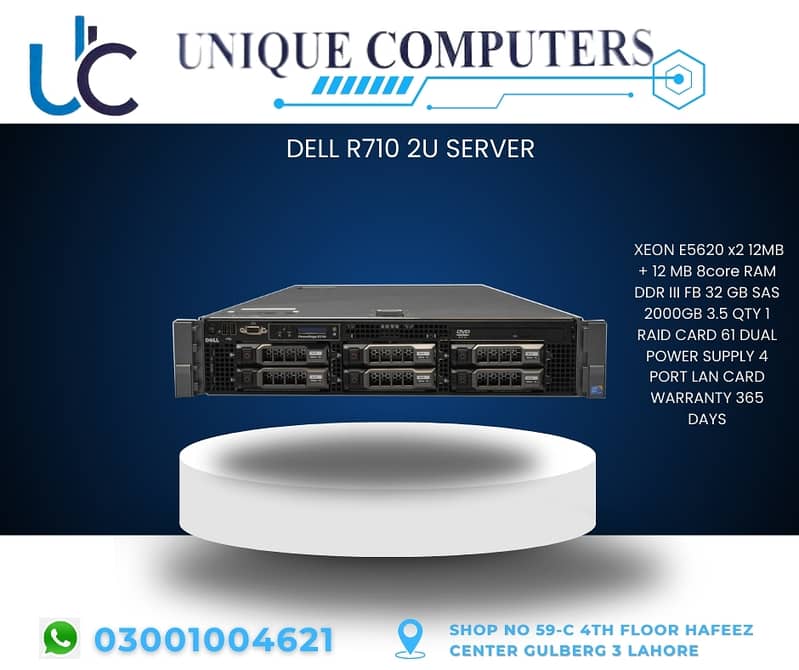 DELL R710 2U SERVER 0