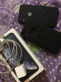 iPhone XR with box and charger