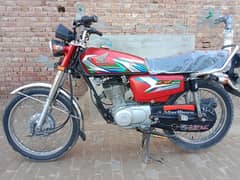 HONDA CG 2023/22 model. punjab registered bike.