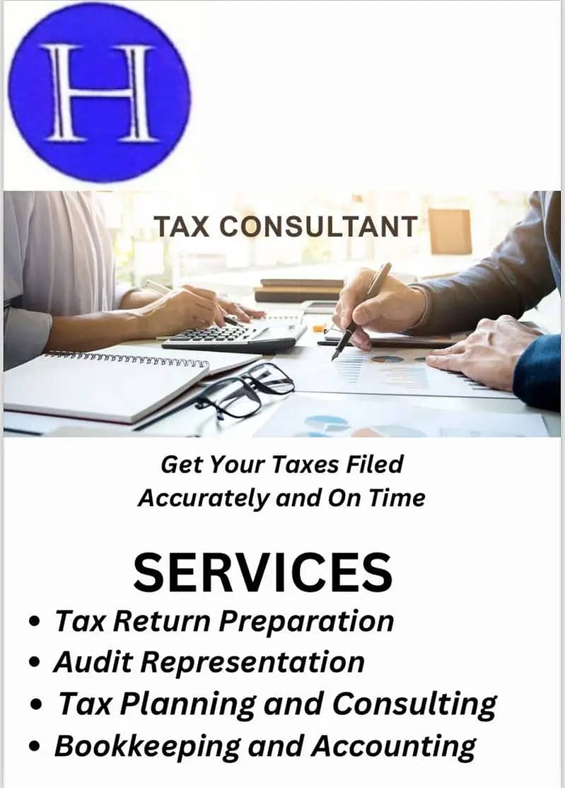 Tax Filer, FBR, Tax Consultant, Income Tax Return, Sales Tax, NTN 1