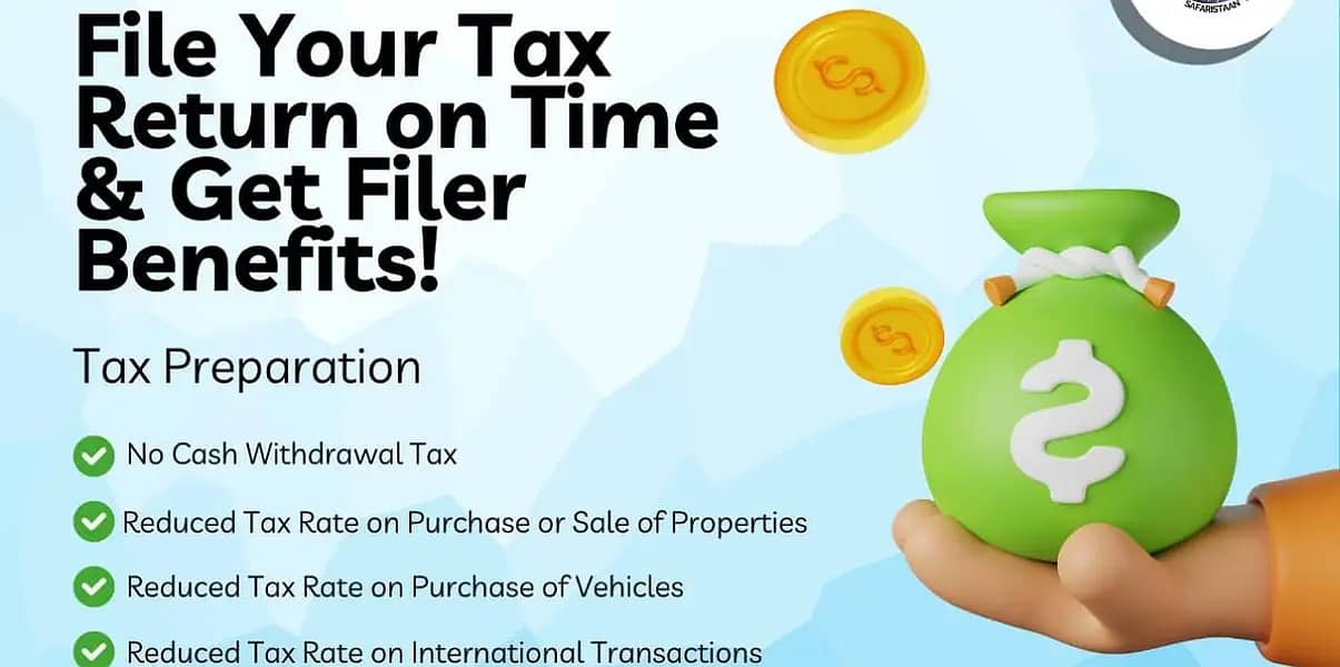 Tax Filer, FBR, Tax Consultant, Income Tax Return, Sales Tax, NTN 16