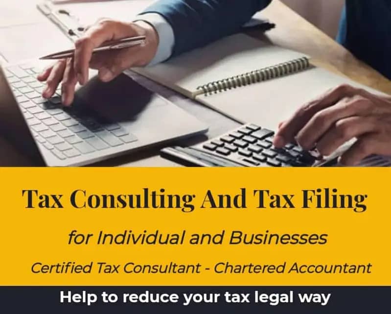 Tax Filer, FBR, Tax Consultant, Income Tax Return, Sales Tax, NTN 14