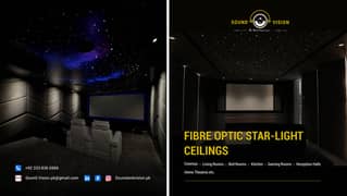 Complete Solution Fiber Optic Star-Light Ceiling