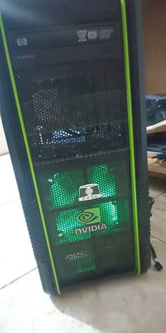 gaming PC i7 with cooler master full ATX casing