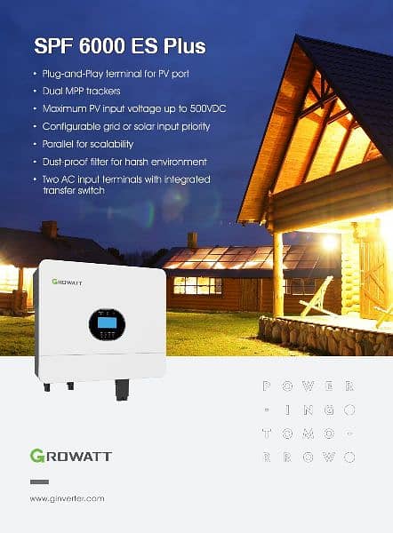 Growatt Hybrid 6KW 4