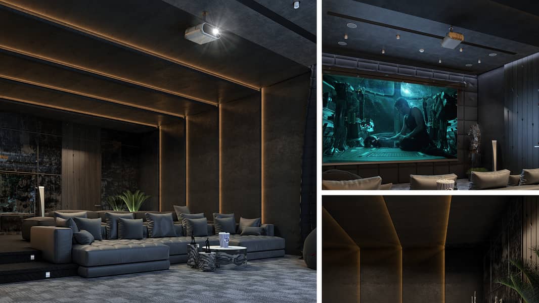 Complete Home Cinema Room Design, Build & Installation Serives 1