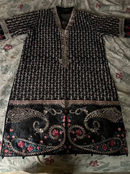 kurti for wedding with inner 0