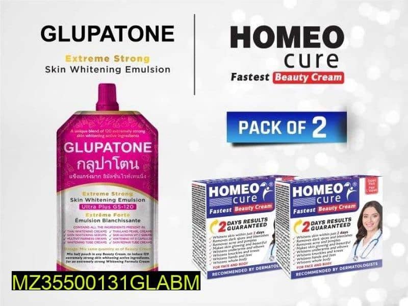 whitening beauty cream Glupatone 2