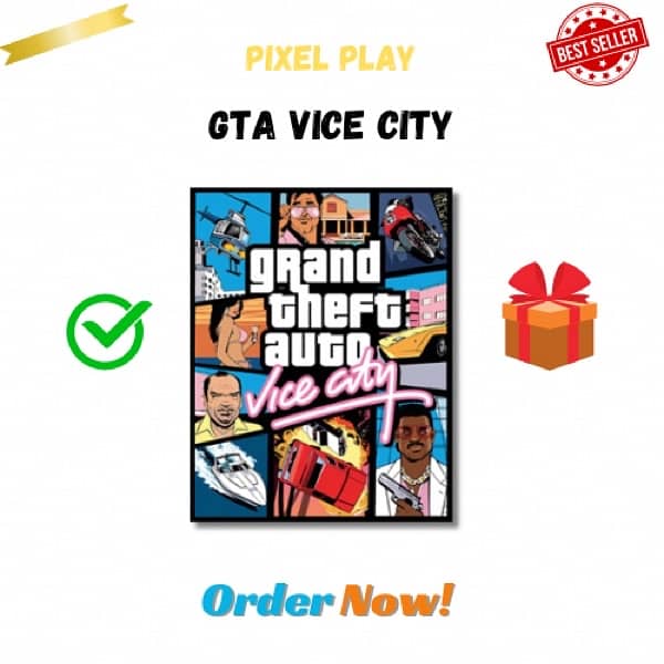 Gta Vice City Orginal Game For Pc and Laptop 0