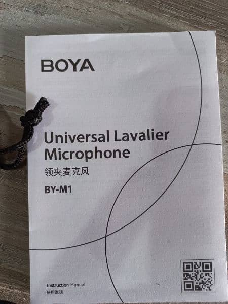 Boya Lavalier Microphone BY-M1 4