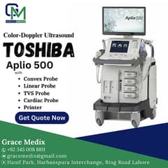 Toshiba/Canon Aplio 500 Platinum Color Doppler Ultrasound Machine