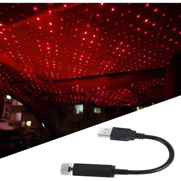 Led Galaxy Star Light | Laser Light For Home & Car Roof Decoration 2