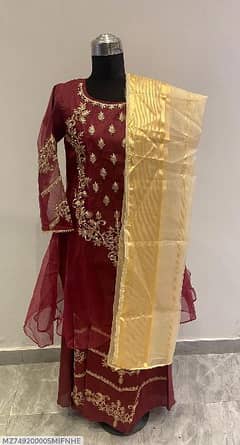 Women stitched Emboridered Suit